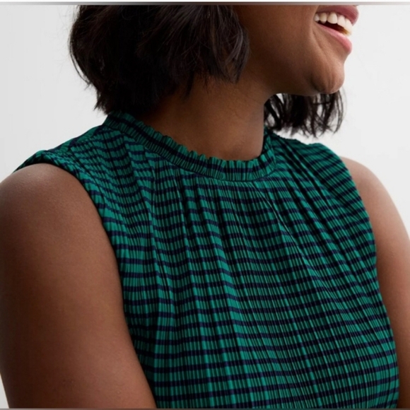 NEW Draper James Smocked Waist Sleeveless Midi Dress, Sz S - Picture 3 of 9